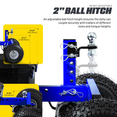 Goodyear electric dolly motor system highlights reliable DC power.