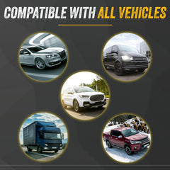 Goodyear extended 16ft reach enables easy vehicle-to-vehicle connection
