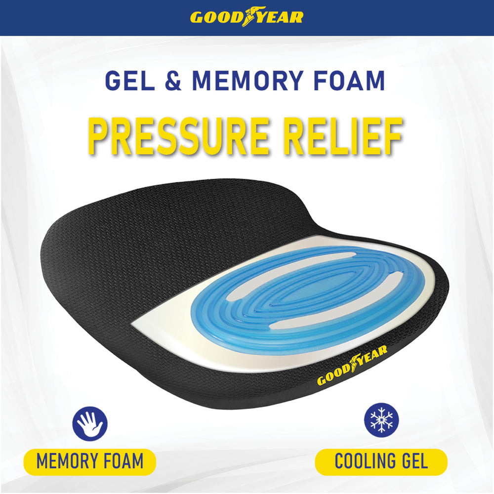 Goodyear machine-washable cover seat cushion keeps it fresh after daily use