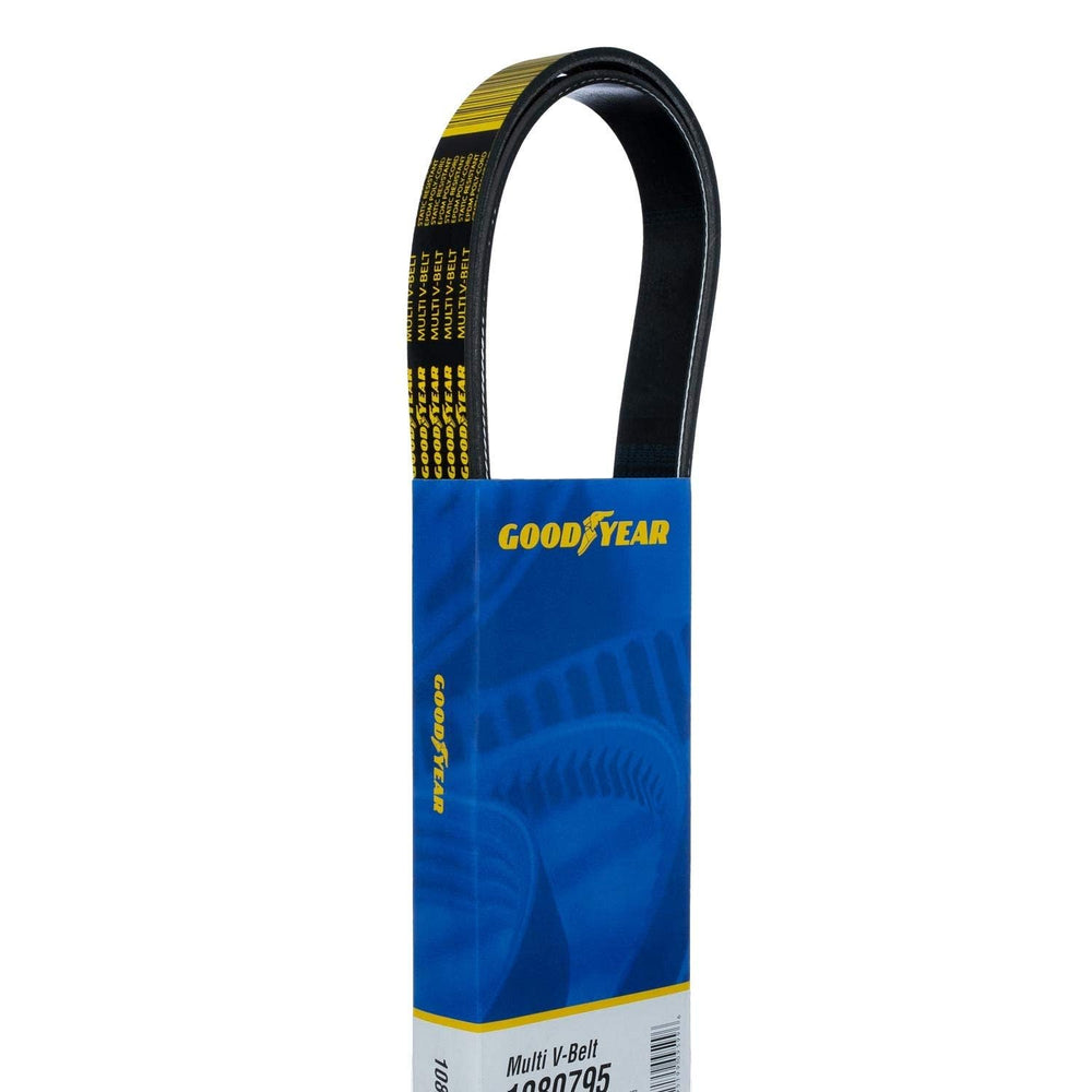 Goodyear serpentine belt 8PK3213 1265 inch – durable power transmission for quiet operation.