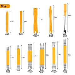 GOOACC nylon pry tools reduce scratches on delicate surfaces during removal.