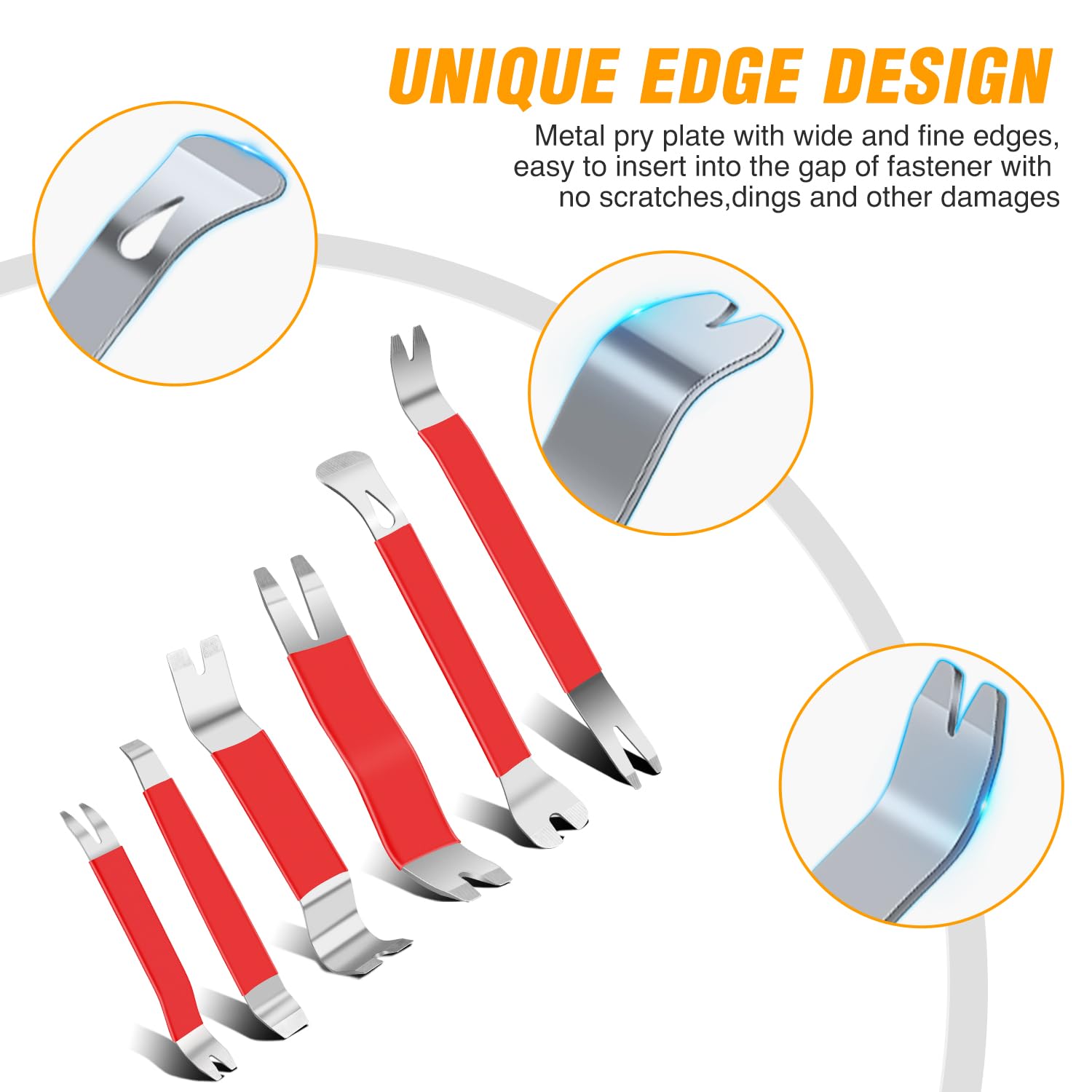 GOOACC fastener remover for bumper clips without damage.