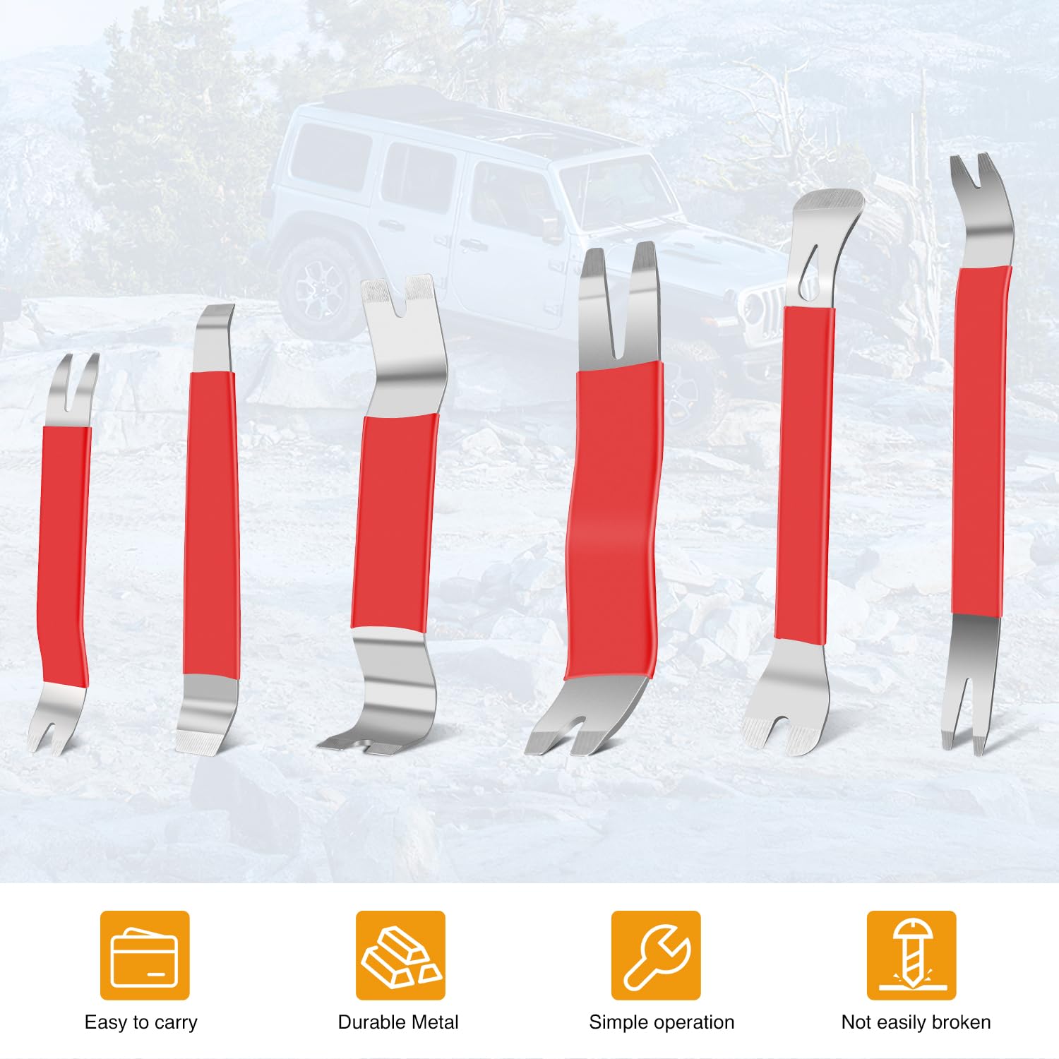 GOOACC ultra-thin chuck reaches tight clip areas easily.