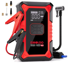 GOOLOO A3 jump starter with air compressor for quick car restart