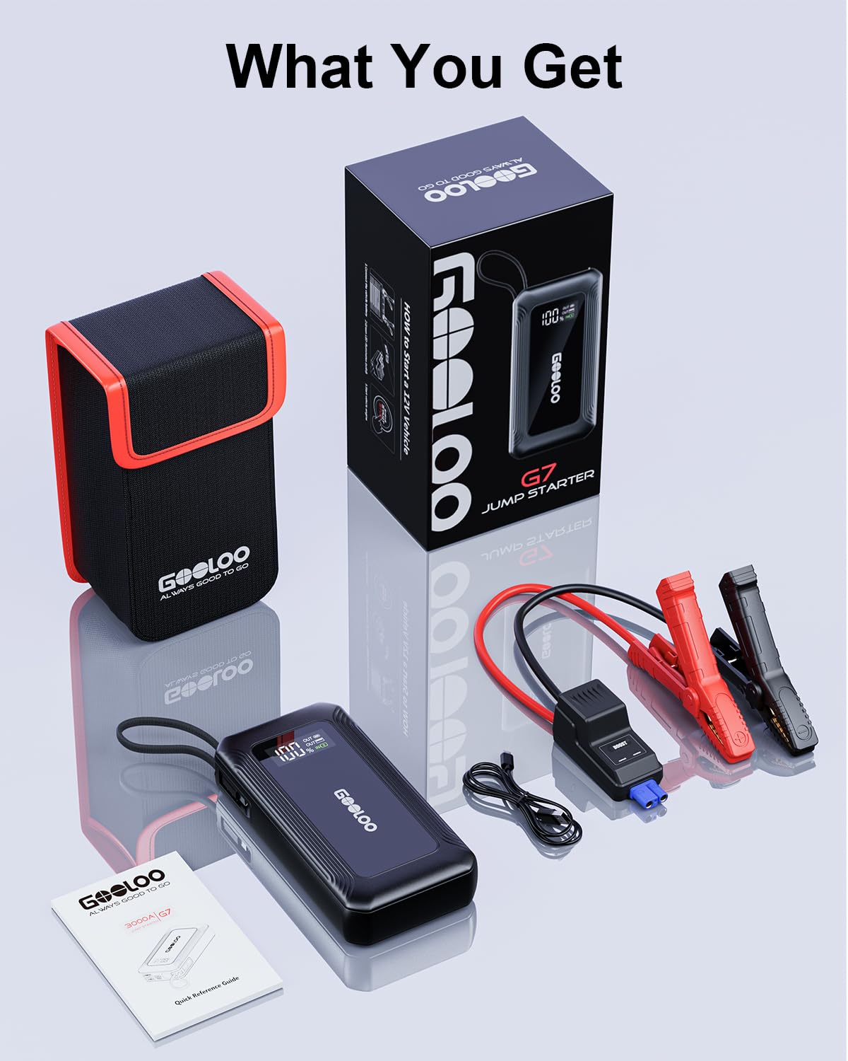 GOOLOO G7 18-month warranty provides peace of mind.