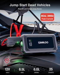 GOOLOO G7 45W fast-charge port enables quick device recharging.