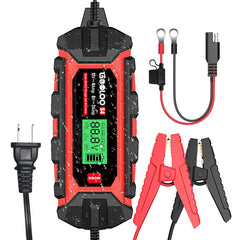 GOOLOO S4 front view showing a compact, versatile charger for vehicles and gear