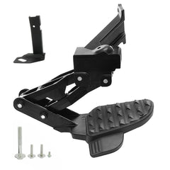 Goopool rear bed step for Dodge Ram, assembled for easy truck bed access.