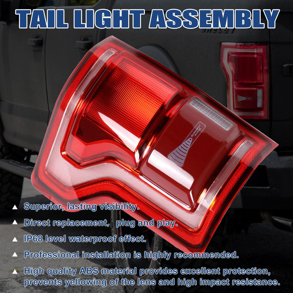 Goopool tail light for Platinum models left side offers a confident upgrade.