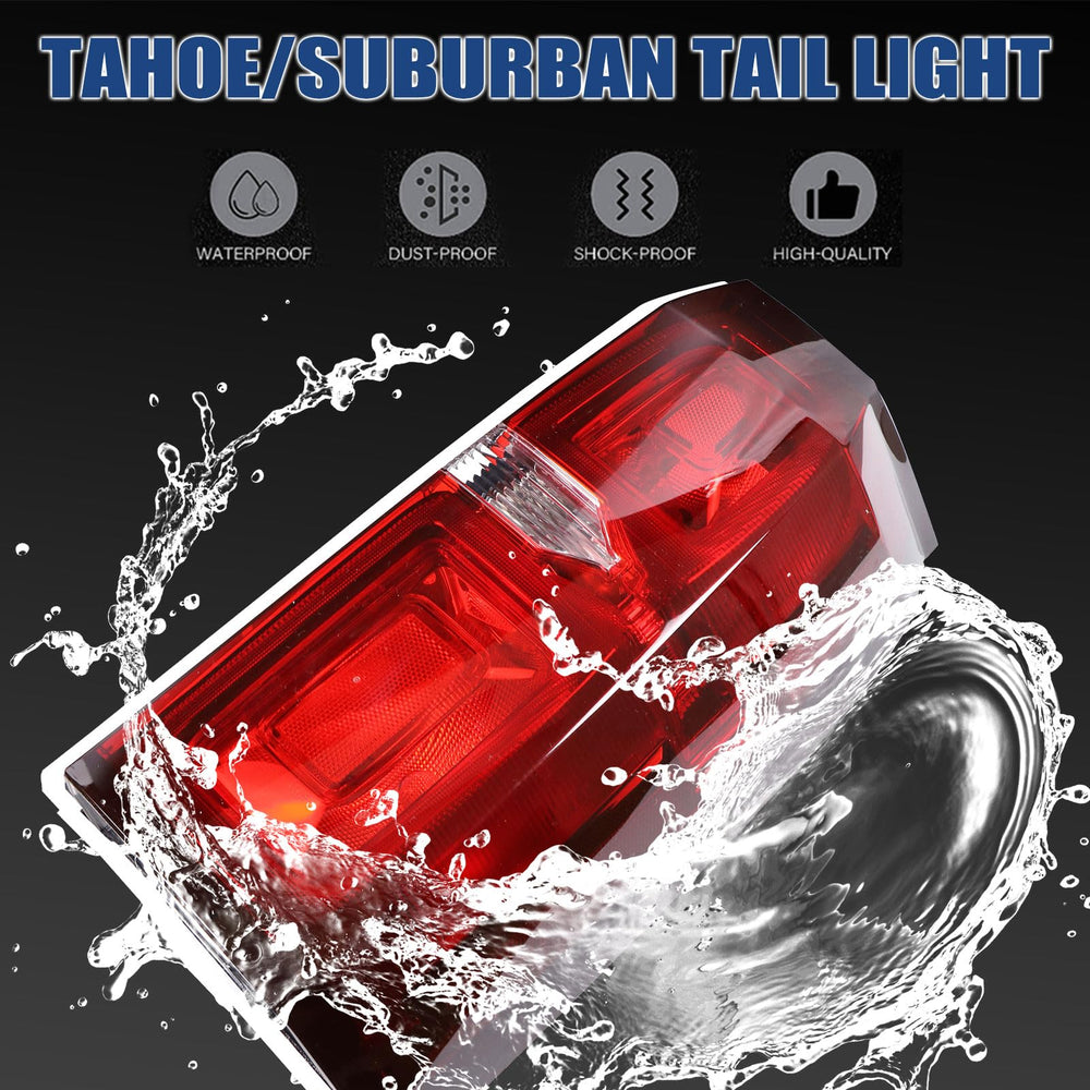 Goopool taillight housing seals provide waterproof and dustproof protection.