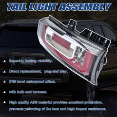 Goopool Yukon tail light assembly with bulb for straightforward installation