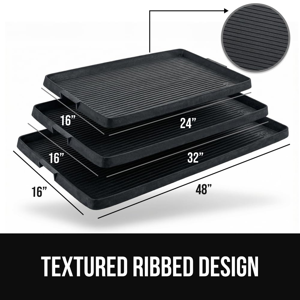 GORILLA GRIP boot tray works indoors and outdoors for entryways and garages