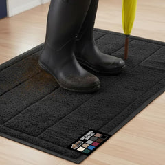 Gorilla Grip Dirt Grabber with mesh weave traps dirt at the doorway