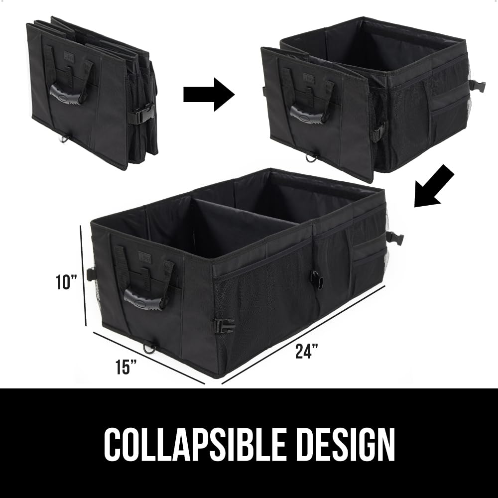 GORILLA GRIP adjustable straps secure cargo during driving
