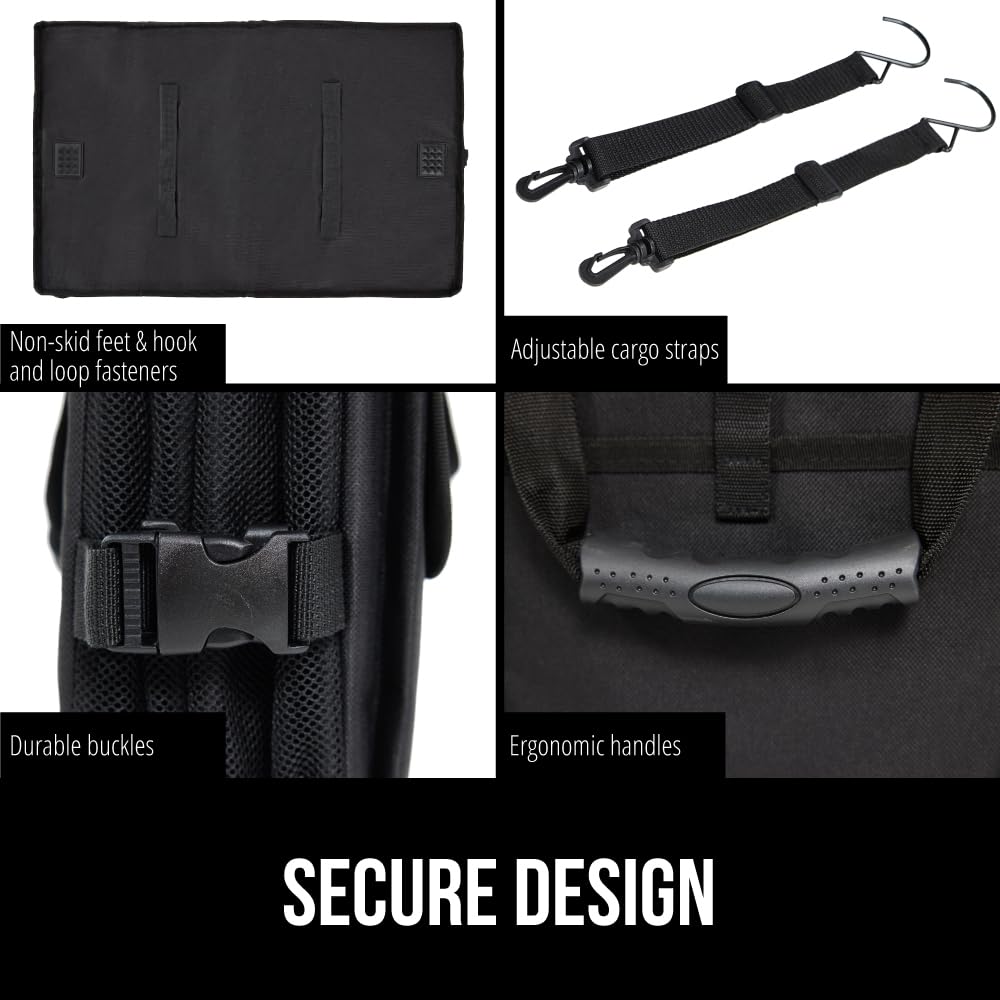 GORILLA GRIP divider creates customizable compartments for organized cargo