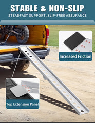 Gorkett aluminum ramps showcase sturdy construction for demanding loading tasks.