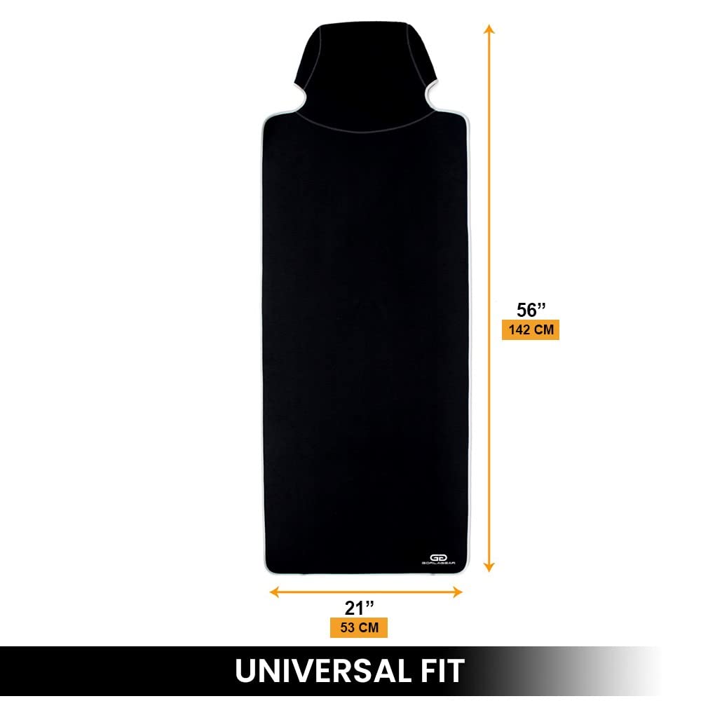 Gorla Gear neoprene sweat-proof seat cover ideal after workouts