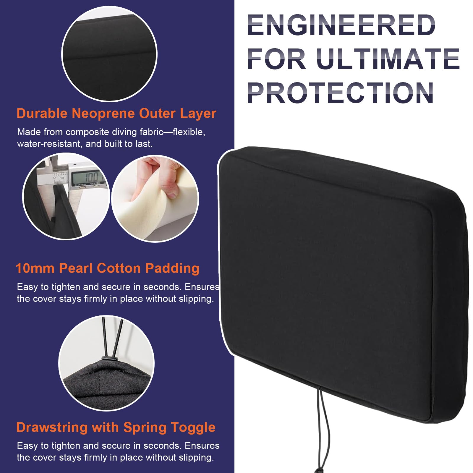 Goroovr protects against dust and fingerprints during travel