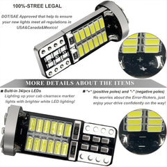 Gorromp cab marker light for Ford top cab area; aids signaling at night.