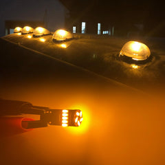 Gorromp 5-pack amber LED cab markers packaged for Ford trucks.