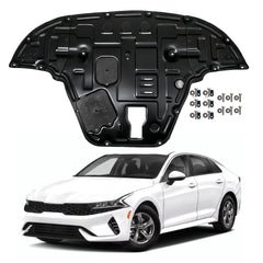 Gorzizen K5 front view engine splash shield protects the engine bay