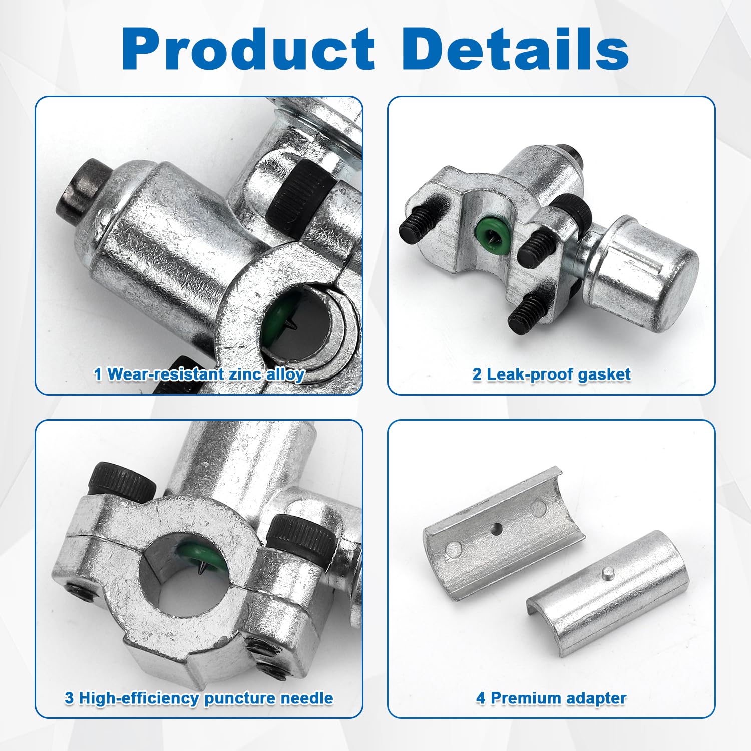 Gosknor BPV-31 durable zinc alloy and steel construction for long lasting use