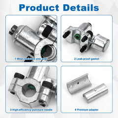 Gosknor BPV-31 durable zinc alloy and steel construction for long lasting use