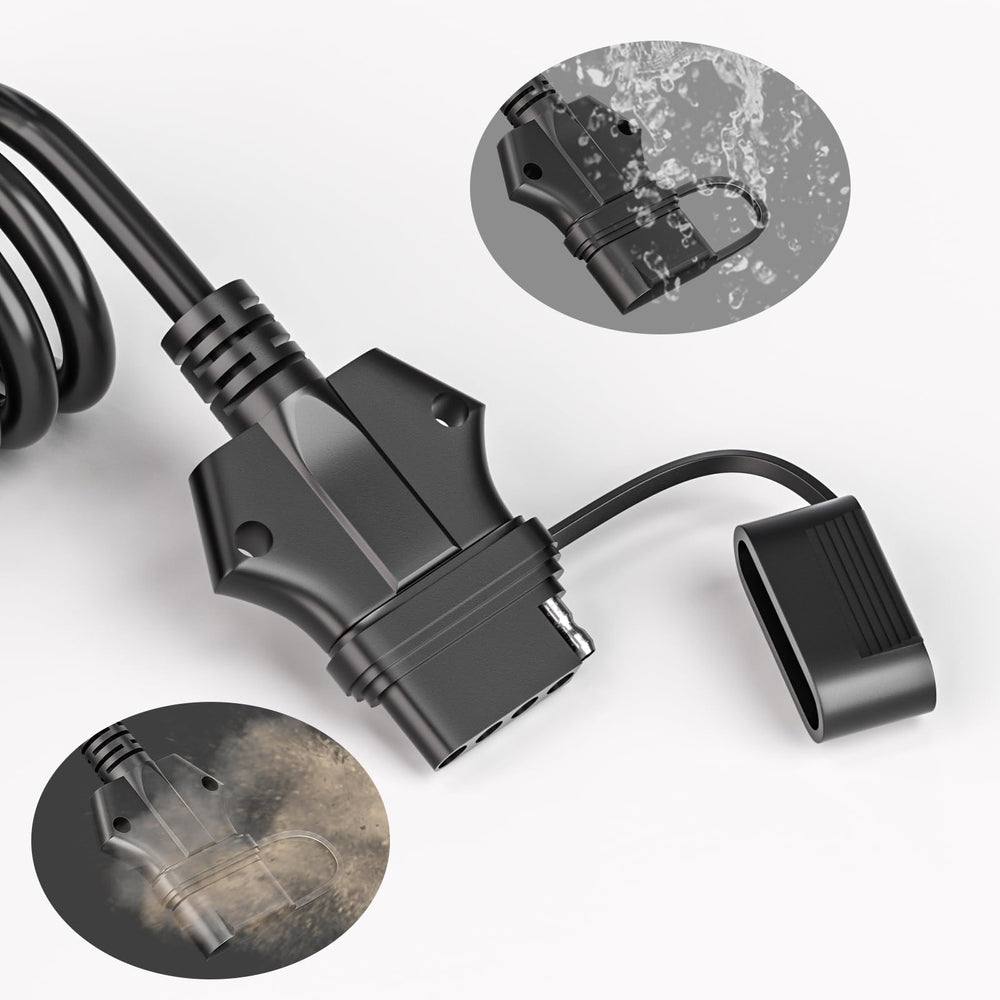 Goupchn brass terminals ensure reliable conductivity in trailer wiring