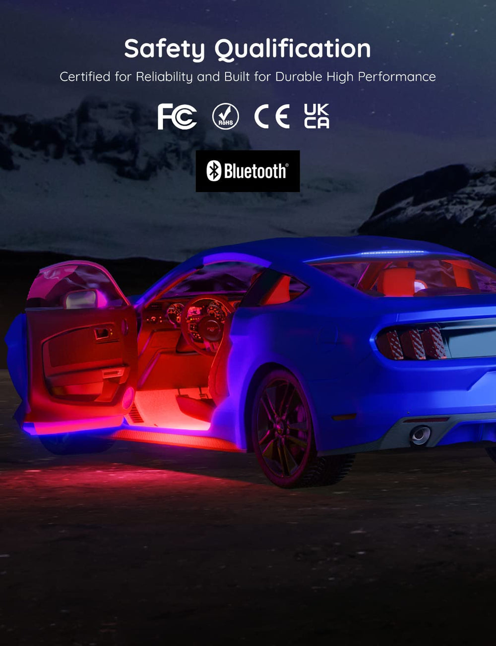 Govee 72-LED strip delivers bright, uniform interior illumination