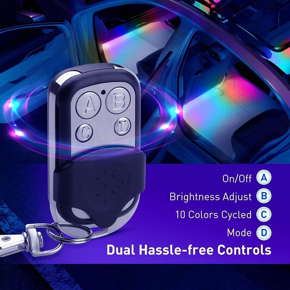 Govee RF remote control for simple on/off and color tweaks