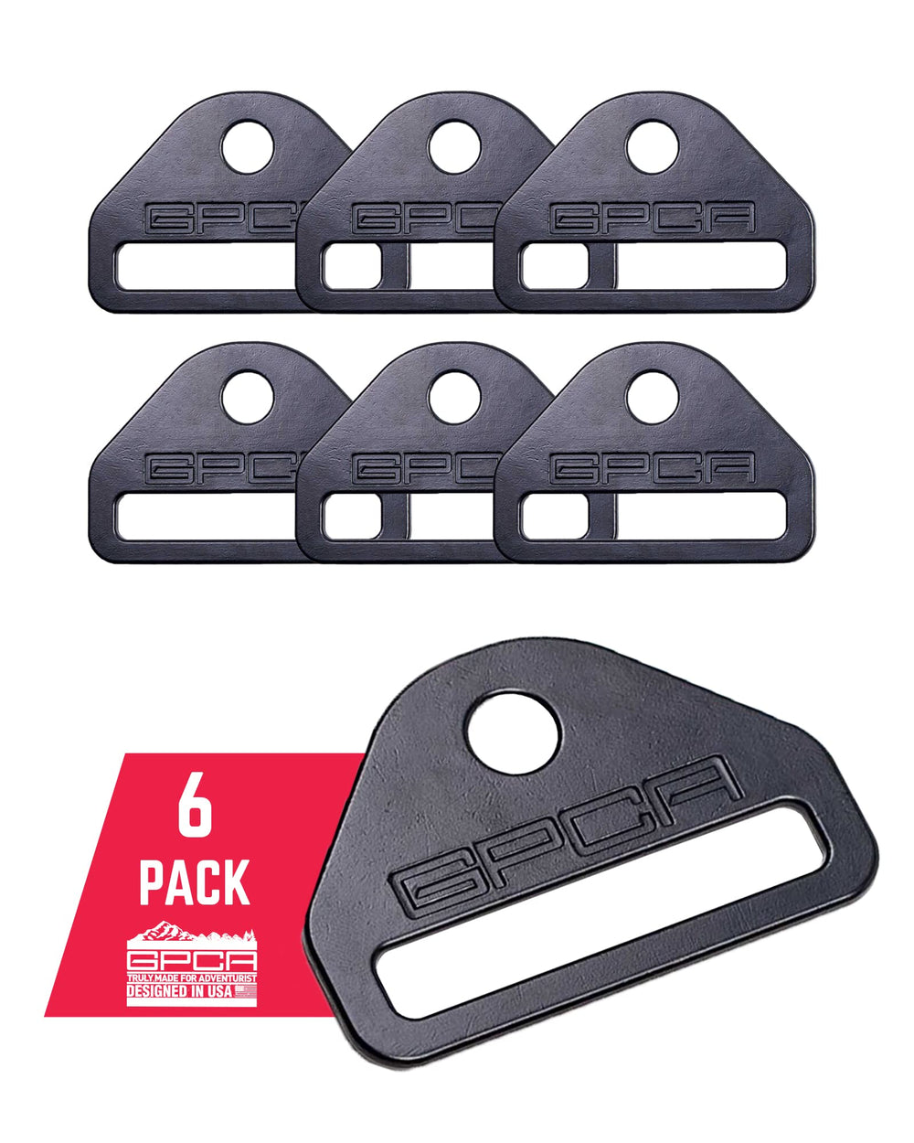 GPCA tie-down D-plate tools and cords organization supports tidy vehicle interiors.