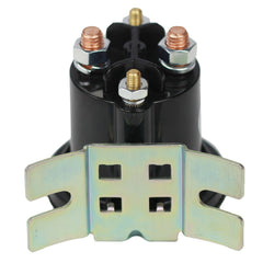 Gradora solenoid four-terminal studs close-up for high current connections