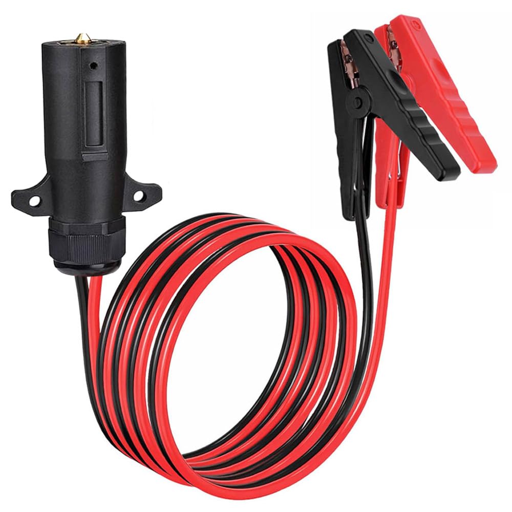 GragicSZ 7Way power cable connected to a 7-pin vehicle port for safe jump-starts