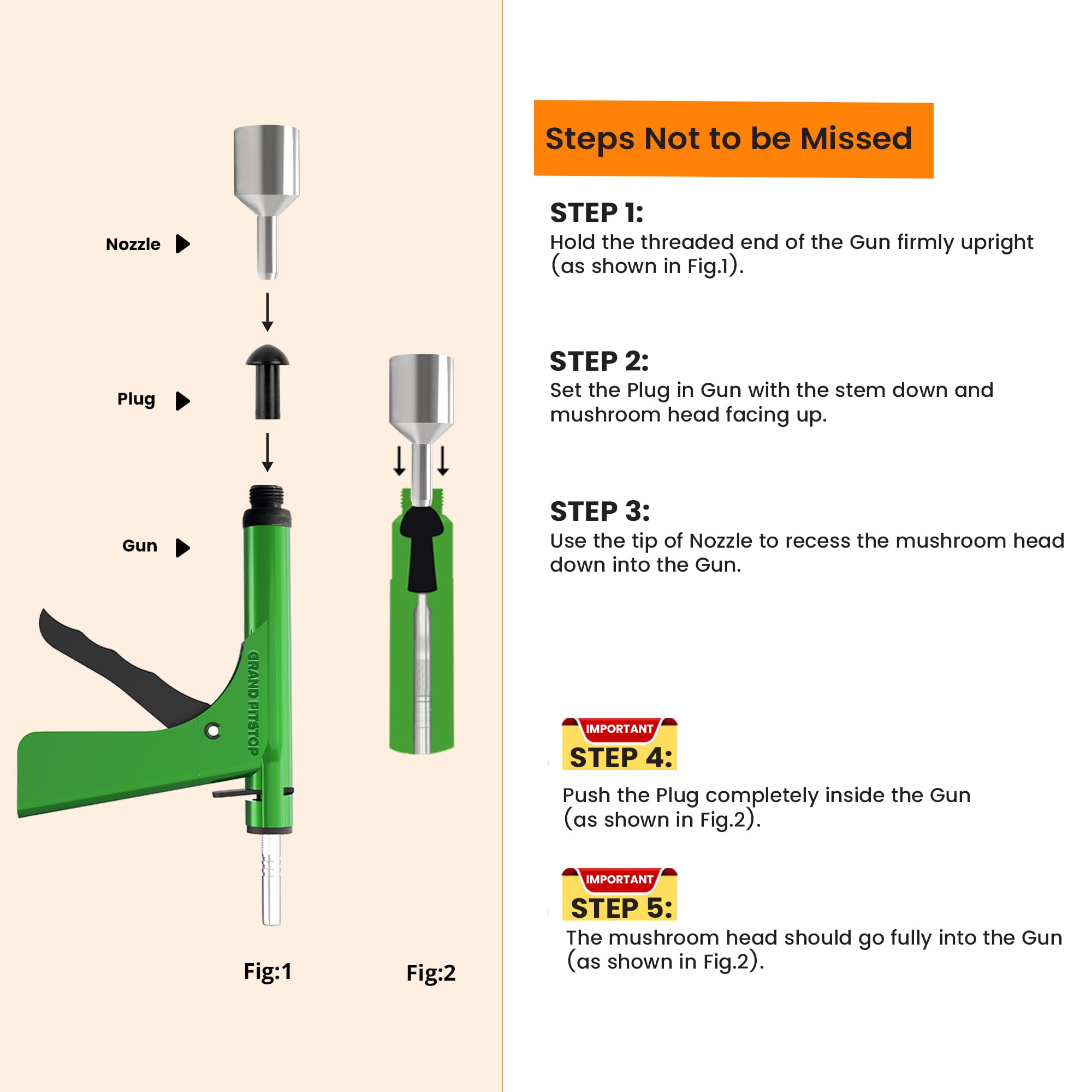 GRAND PITSTOP reamer for precise puncture prep in tubeless tires