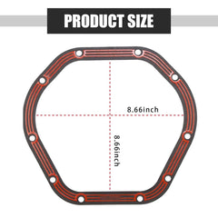 GRANDI gasket installation on a Dana 44 axle demonstrates straightforward fit.