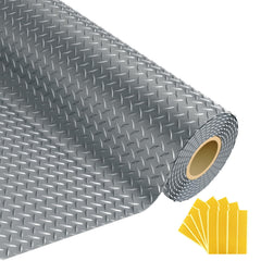 Grandroad Auto 8x20 ft garage mat laid out for full coverage and protection.