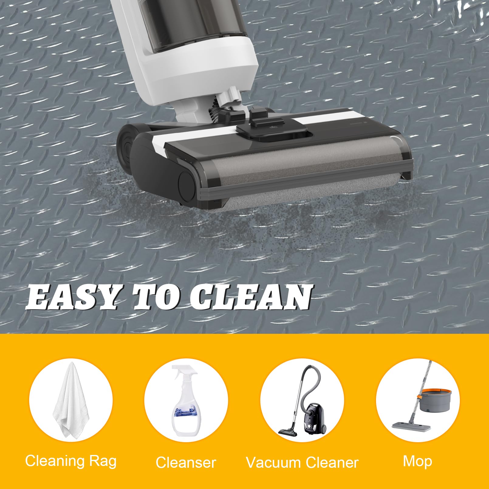 Grandroad Auto PVC rubber mat withstands daily wear in indoor spaces.