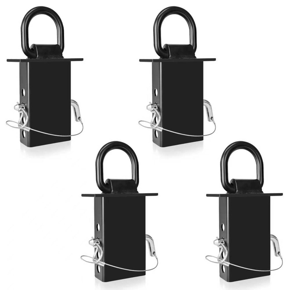 Grandroad Auto stake pocket D-ring with four holes for precise tie-down placement.