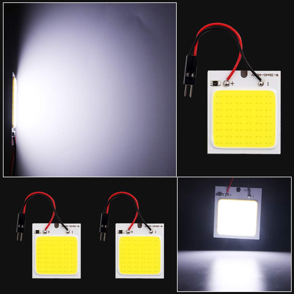 Grandview COB 48-SMD LED BA9S adapter for compact car lighting needs.