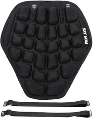Grapelet motorcycle seat cushion with inflation system delivers enhanced comfort on long rides.