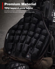 Grapelet seat pad mounted on bike demonstrates easy, quick installation for daily commuting.