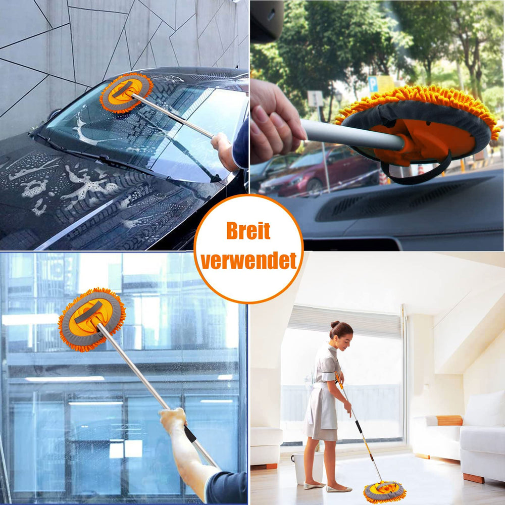 GreatCool washable and replaceable mop heads for easy maintenance