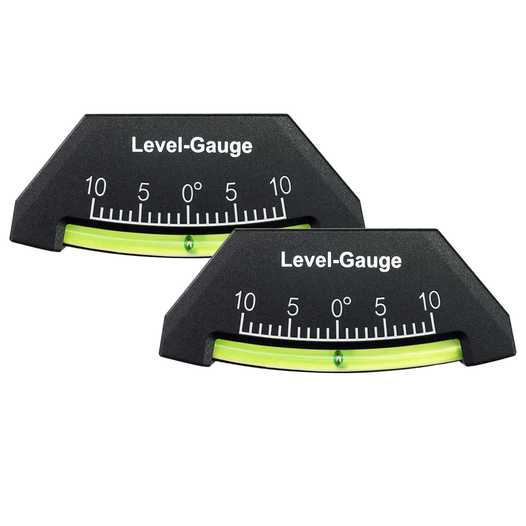 Green living 2-pack RV level gauge for accurate tilt readings during travel