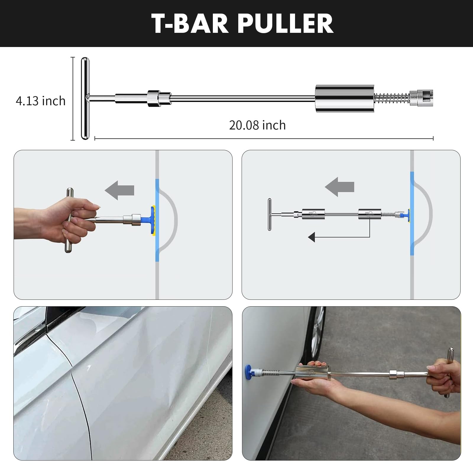 Green Point Home T-Bar puller enables tackling larger dents with precision