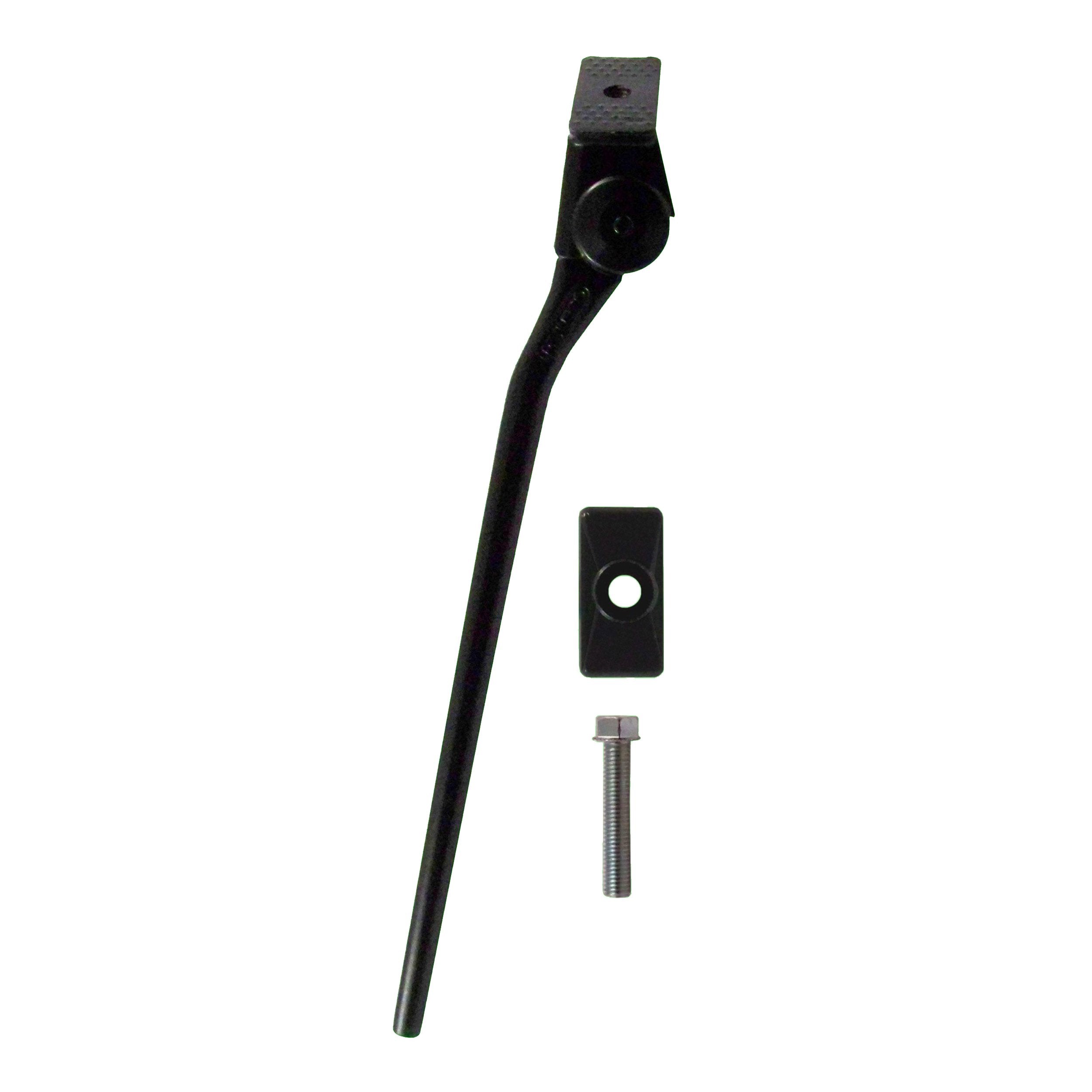 Greenfield KS2B kickstand center-mounted for stable bike parking