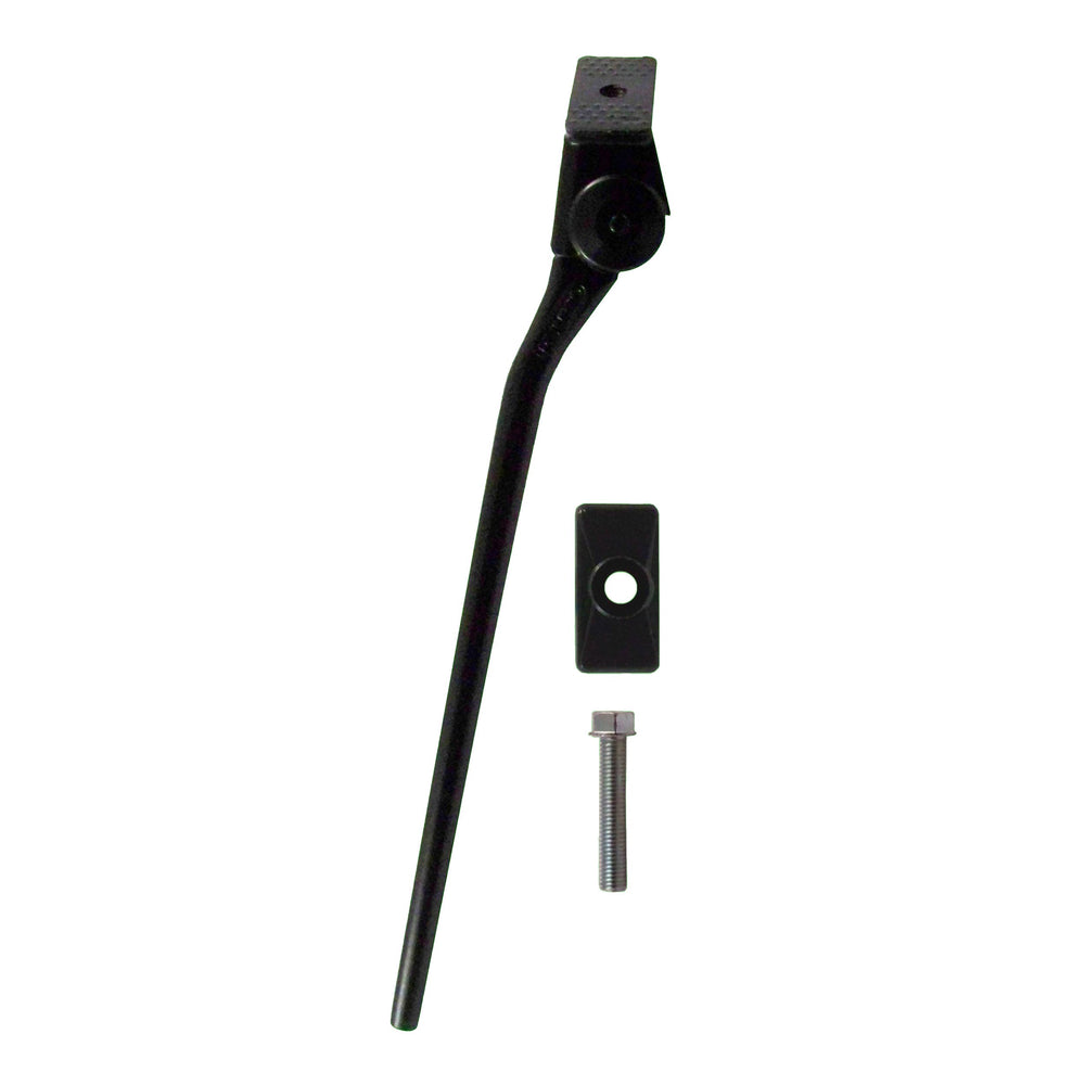 Greenfield KS2B kickstand center-mounted for stable bike parking