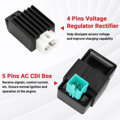GREHUA 4-pin voltage regulator rectifier for steady power