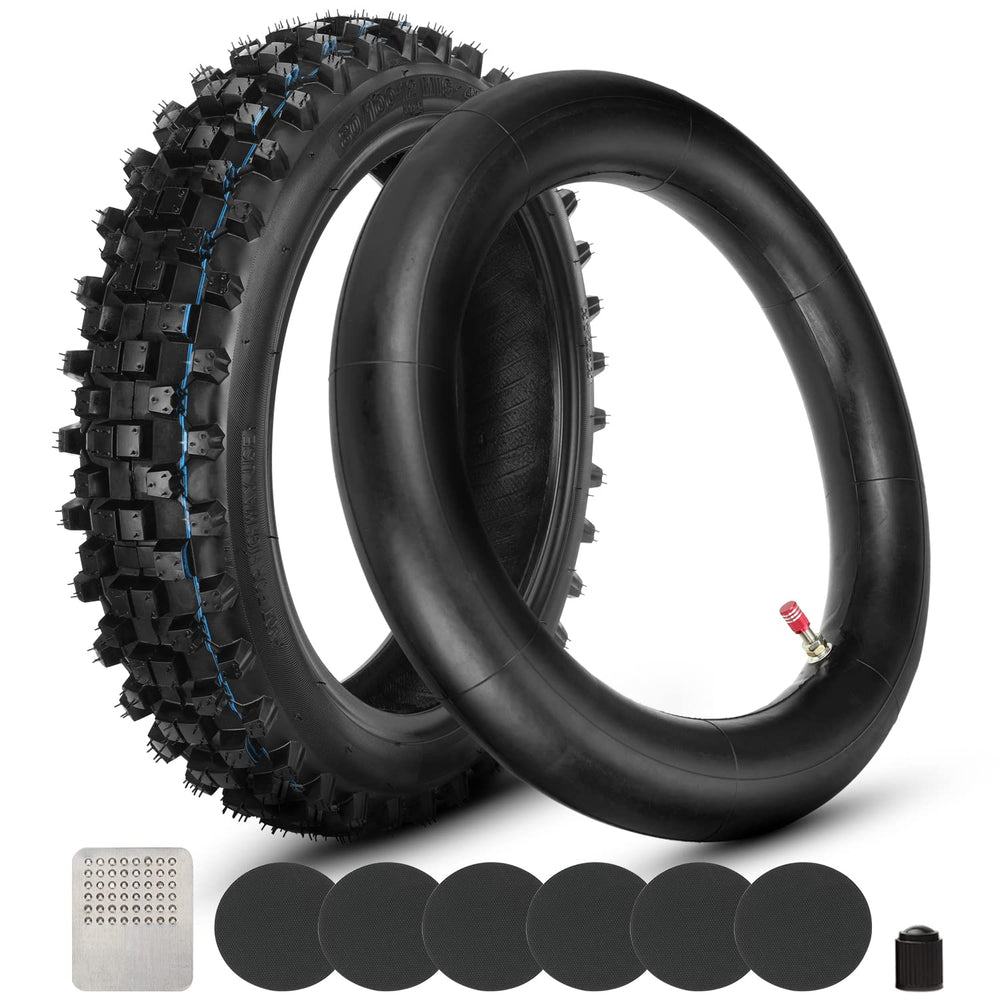 GREHUA 80/100-12 inner tube for off-road dirt bikes