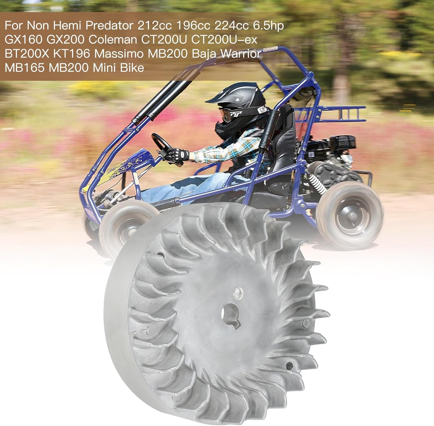 GREHUA aluminum flywheel durable construction with heat and wear resistance