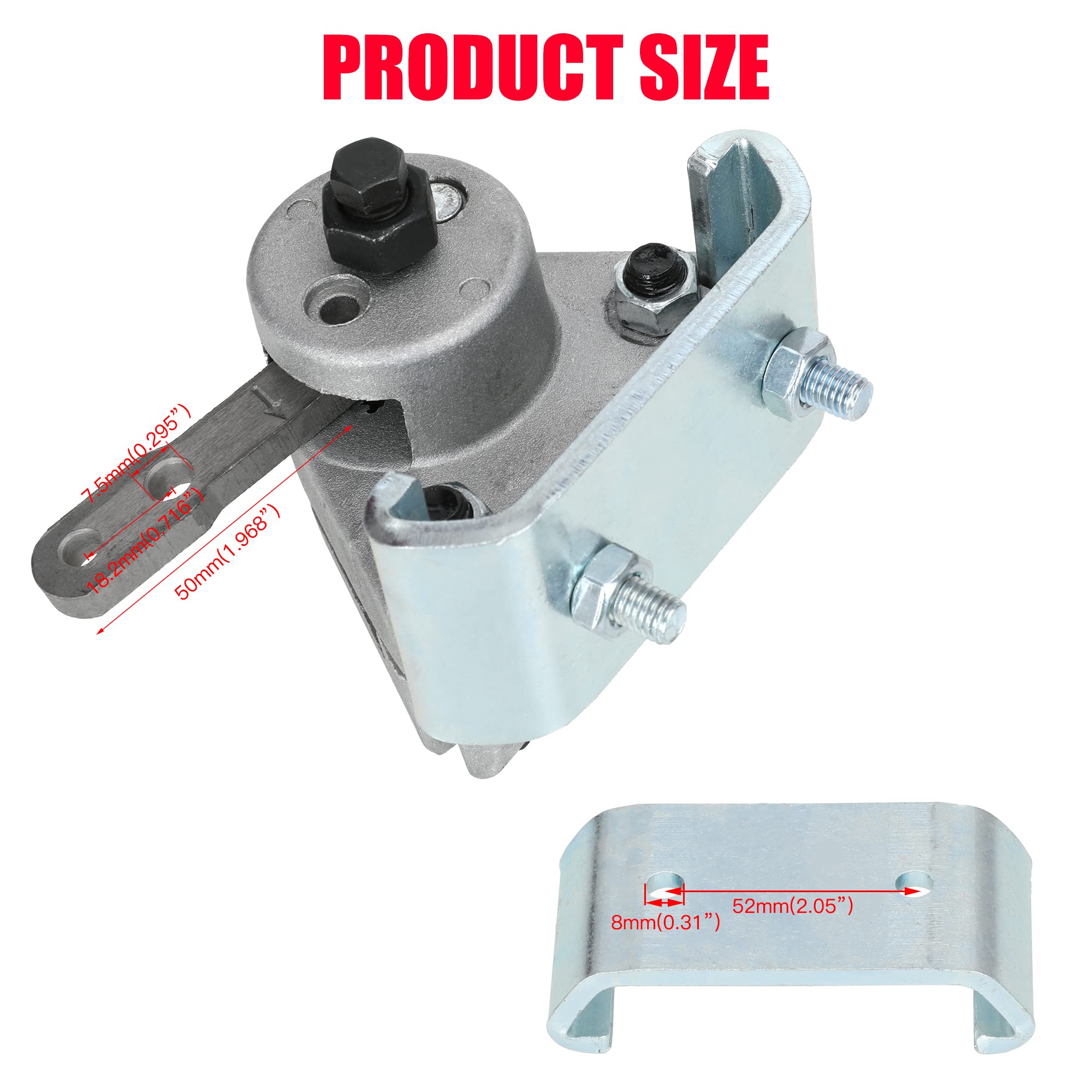 GREHUA brake installation pack includes mounting hardware.